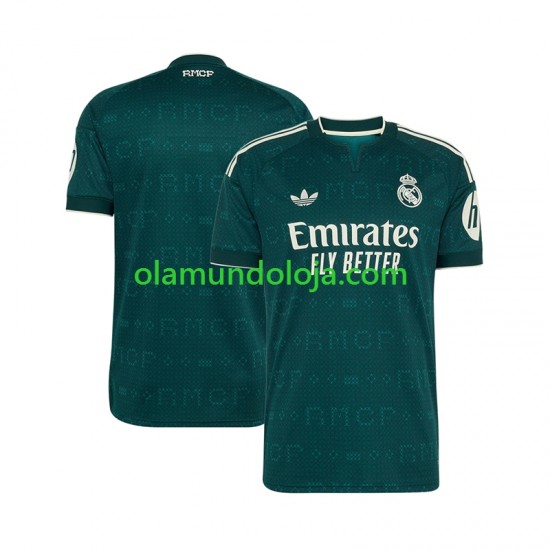 Camisola Real Madrid Homem Equipamento Segundo 2026-2027 Manga Curta